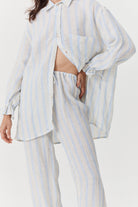 Robin Pants - Striped Crinkle Linen image 6