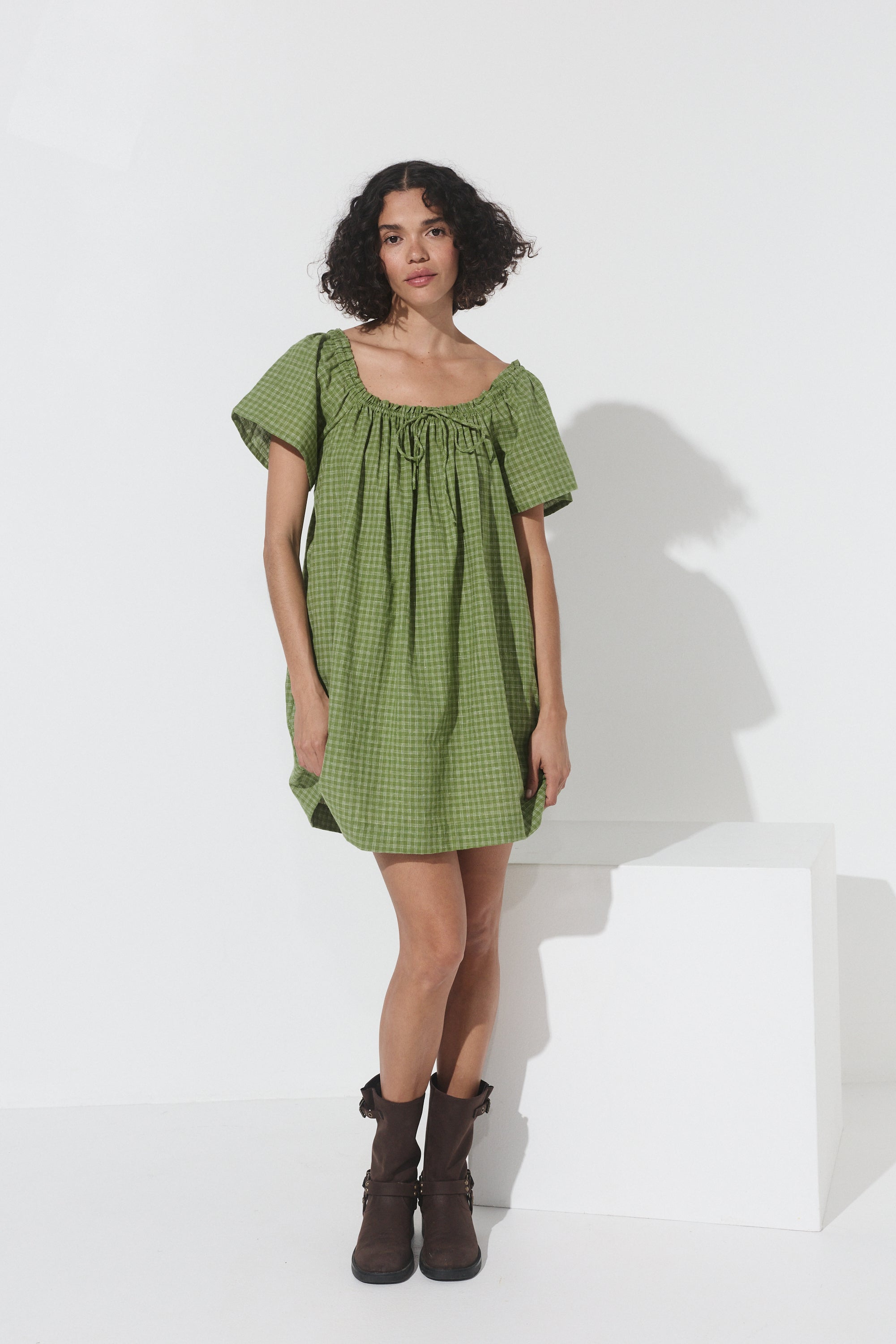 Sadie Smock - Fern Hemp image 3