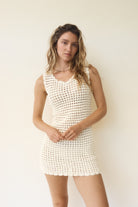 Toni Crochet Shift Dress image 3