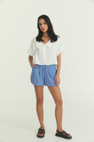 Byron Shorts - Poplin Stripe image 11