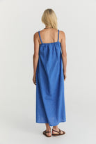 Nash Midi - Cerulean Hemp Linen image 11