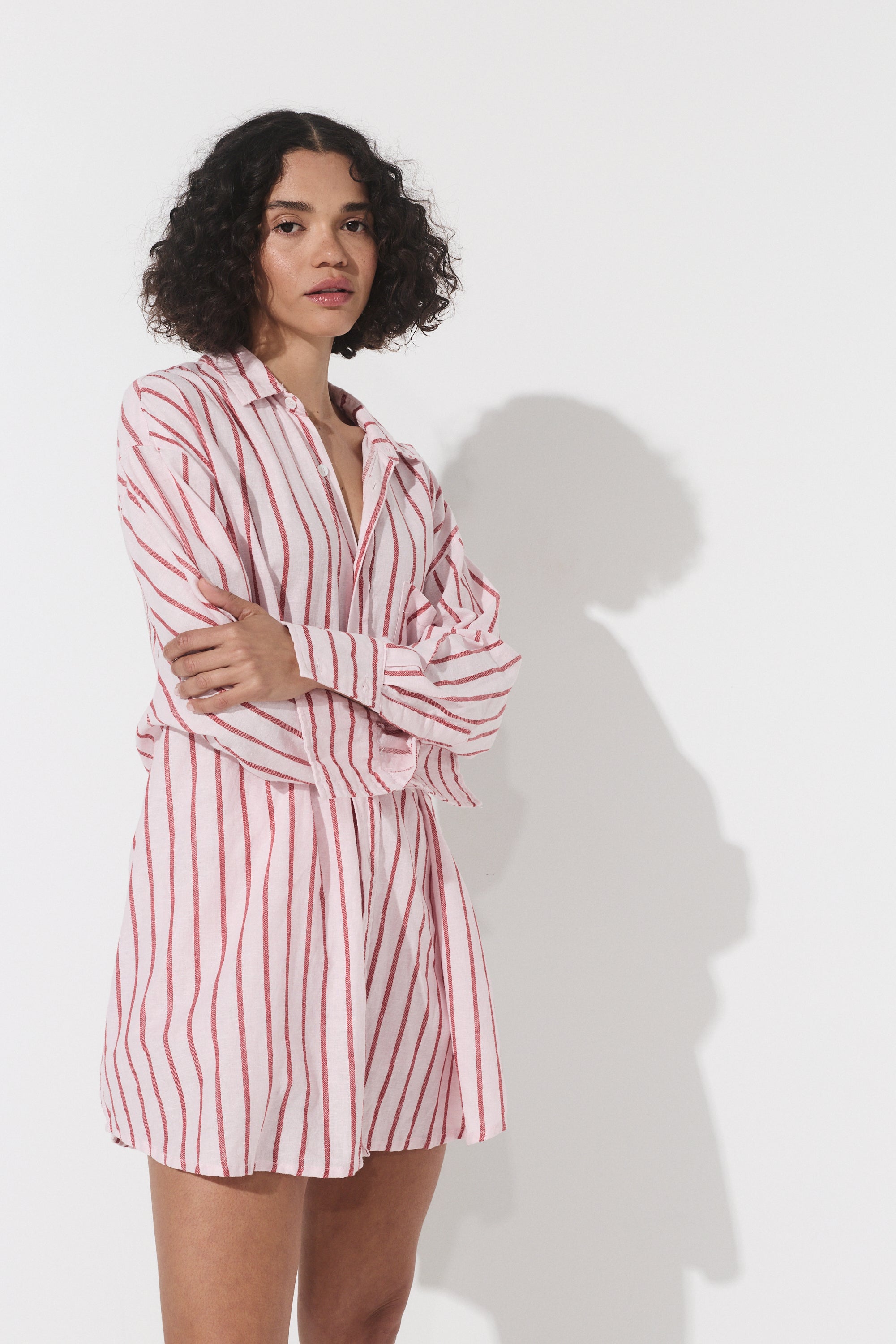 Percy Shirt - Stripe Hemp image 7