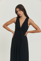 Harper Wrap Dress - Noir image 4