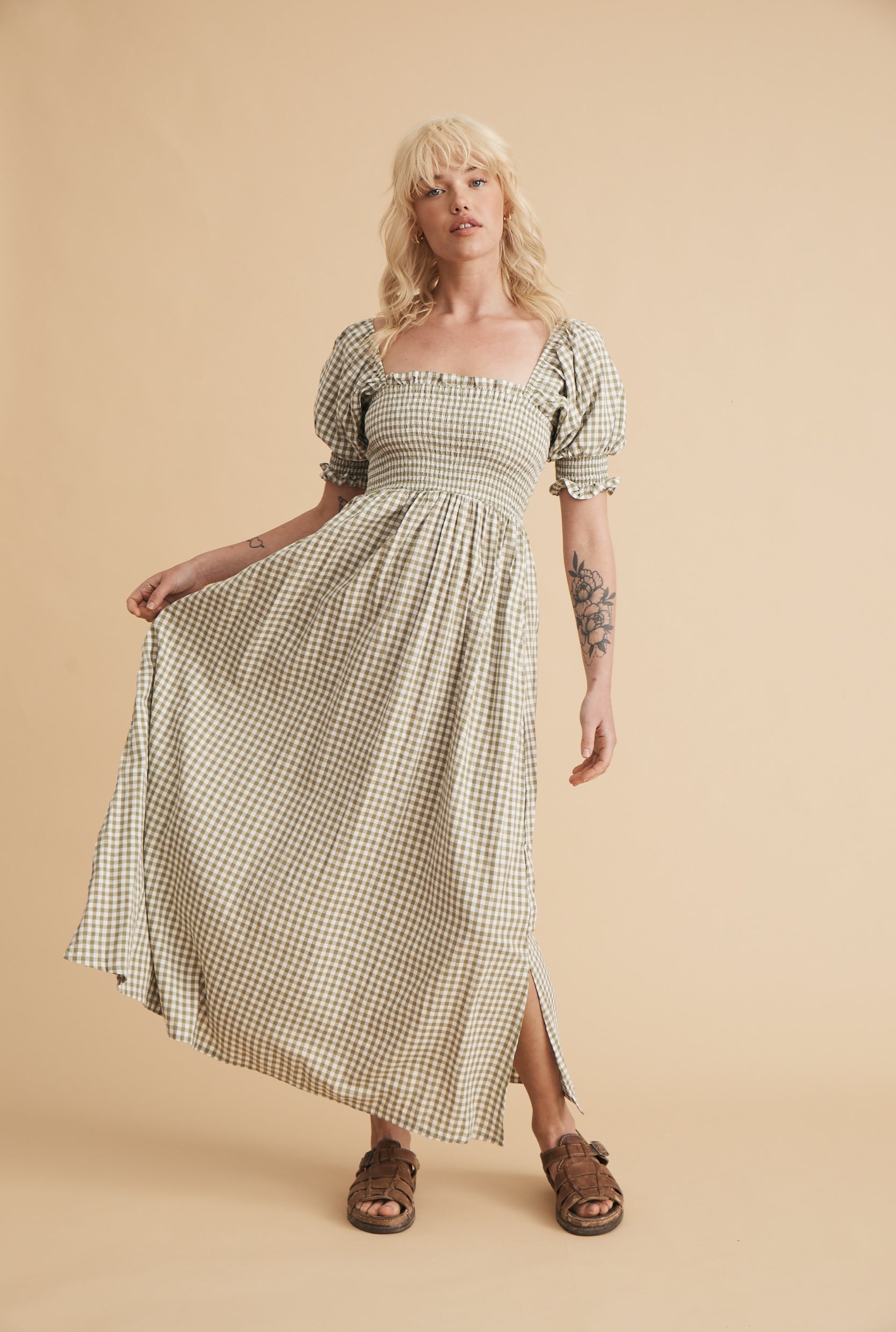 Amelie Maxi - Gingham image 3