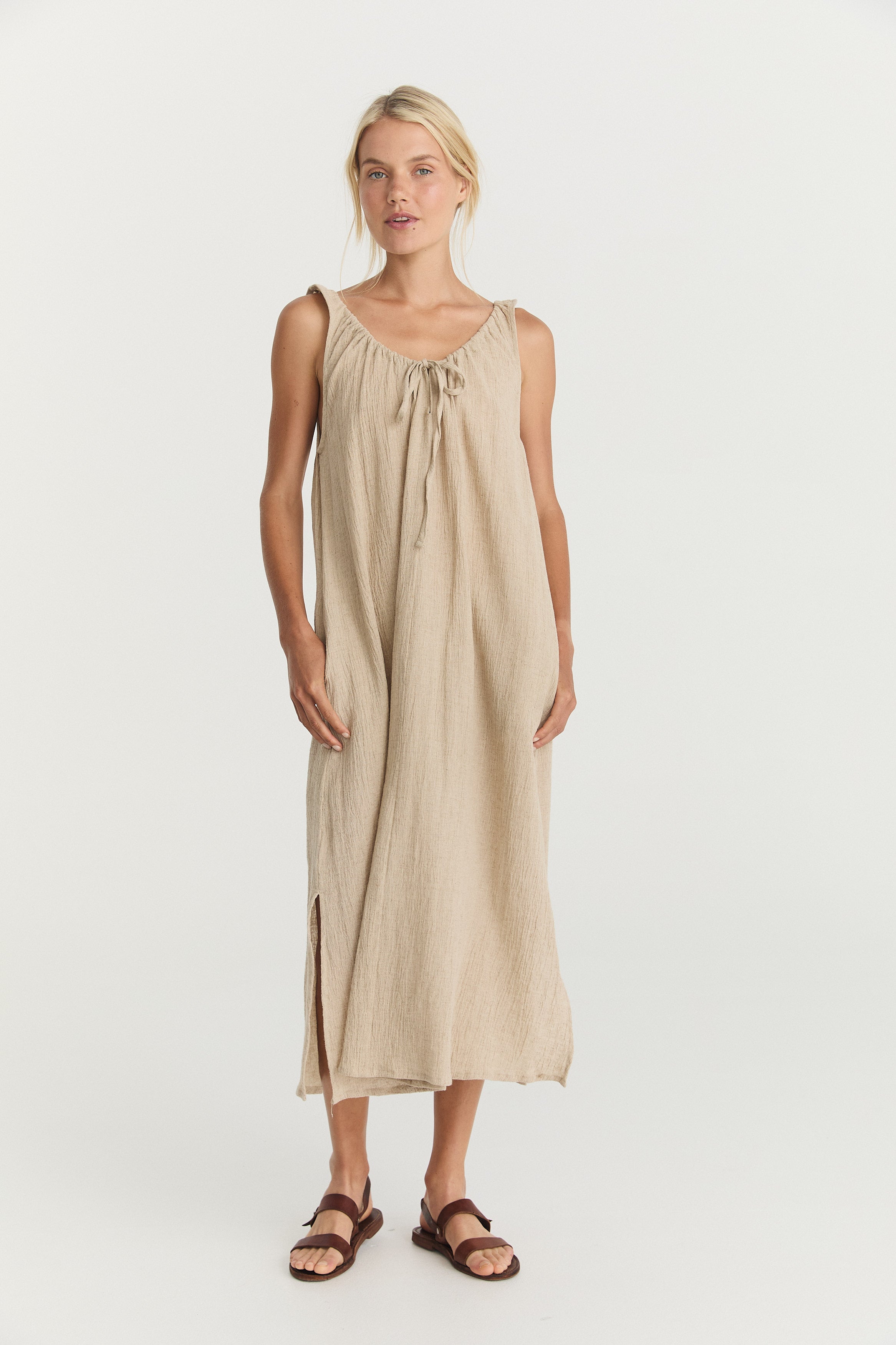 Bridget Midi - Natural Crinkle image 6