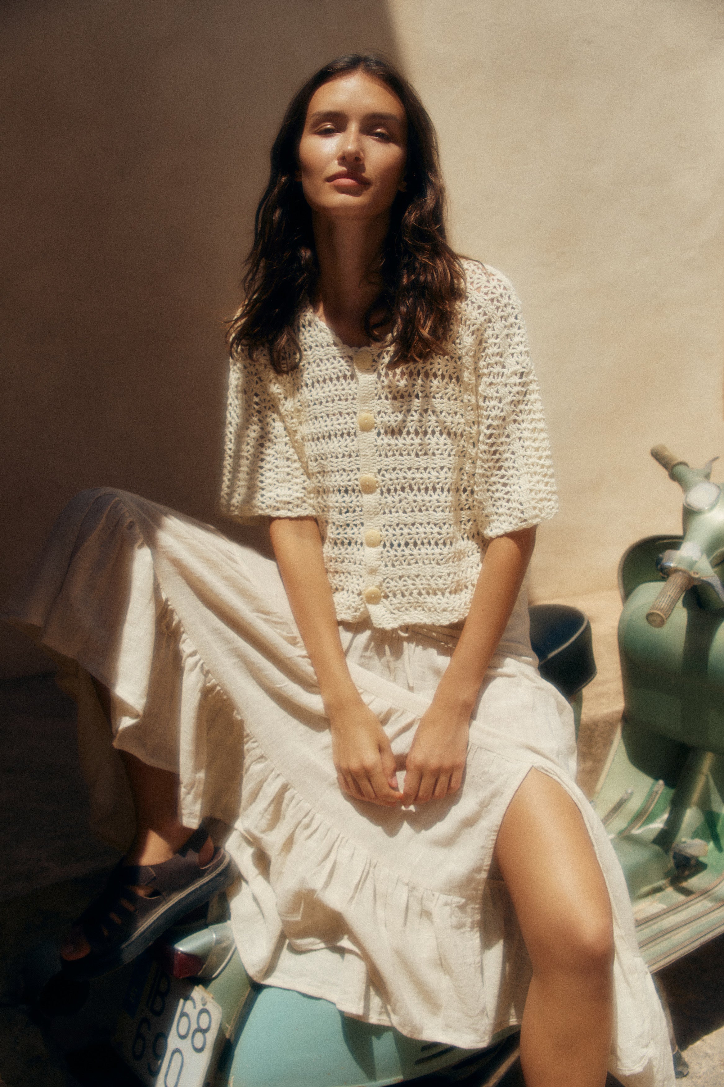 Chloe Crochet Top image 0