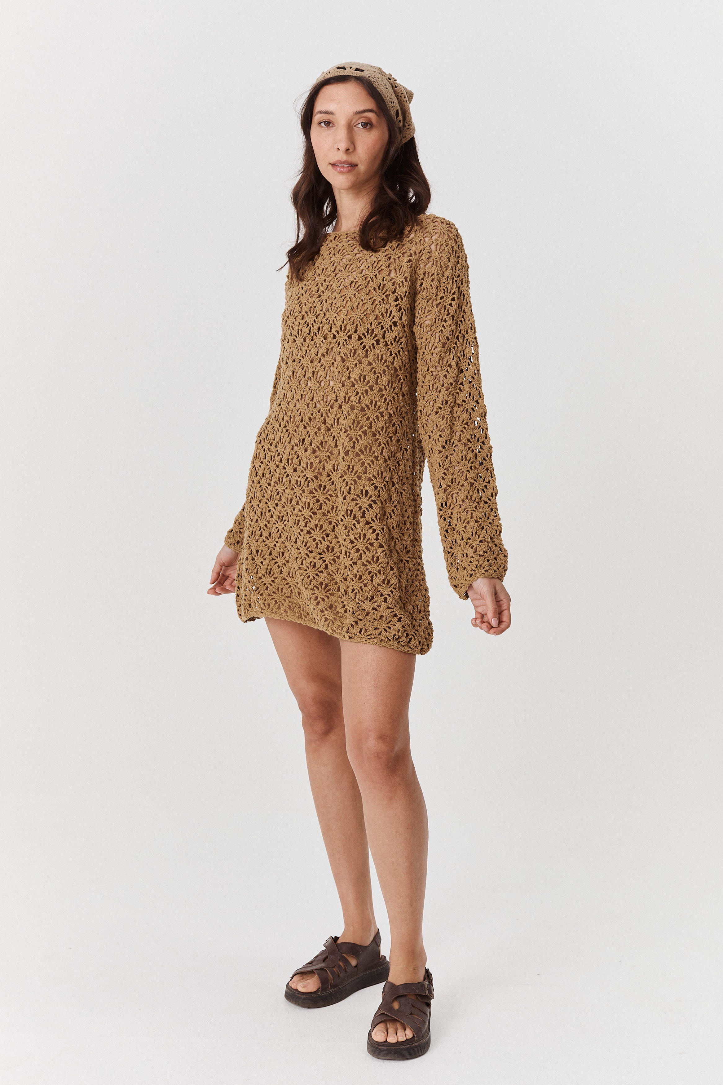 Heloise Crochet - Mocha image 6