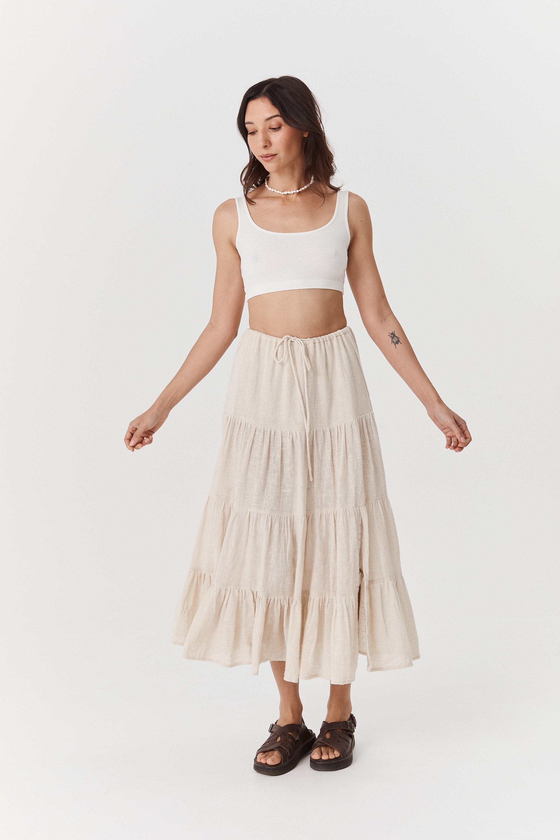 Bette Skirt - Indian Cotton image 5