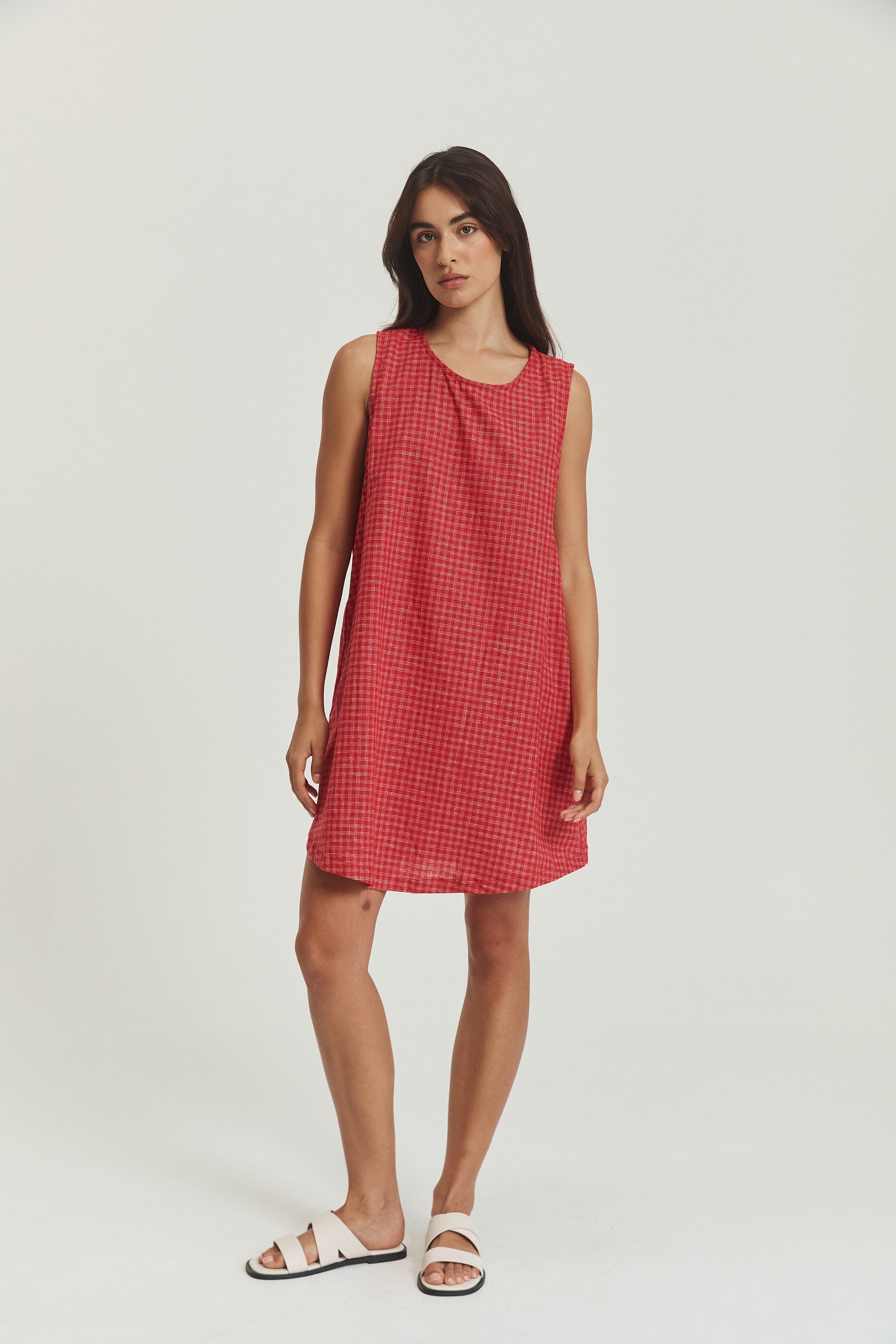 Classic Shift Dress - Hemp Linen image 6