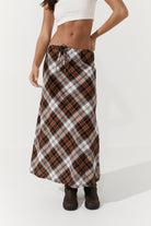 Riley Aysmmetrical Skirt - Tartan image 6