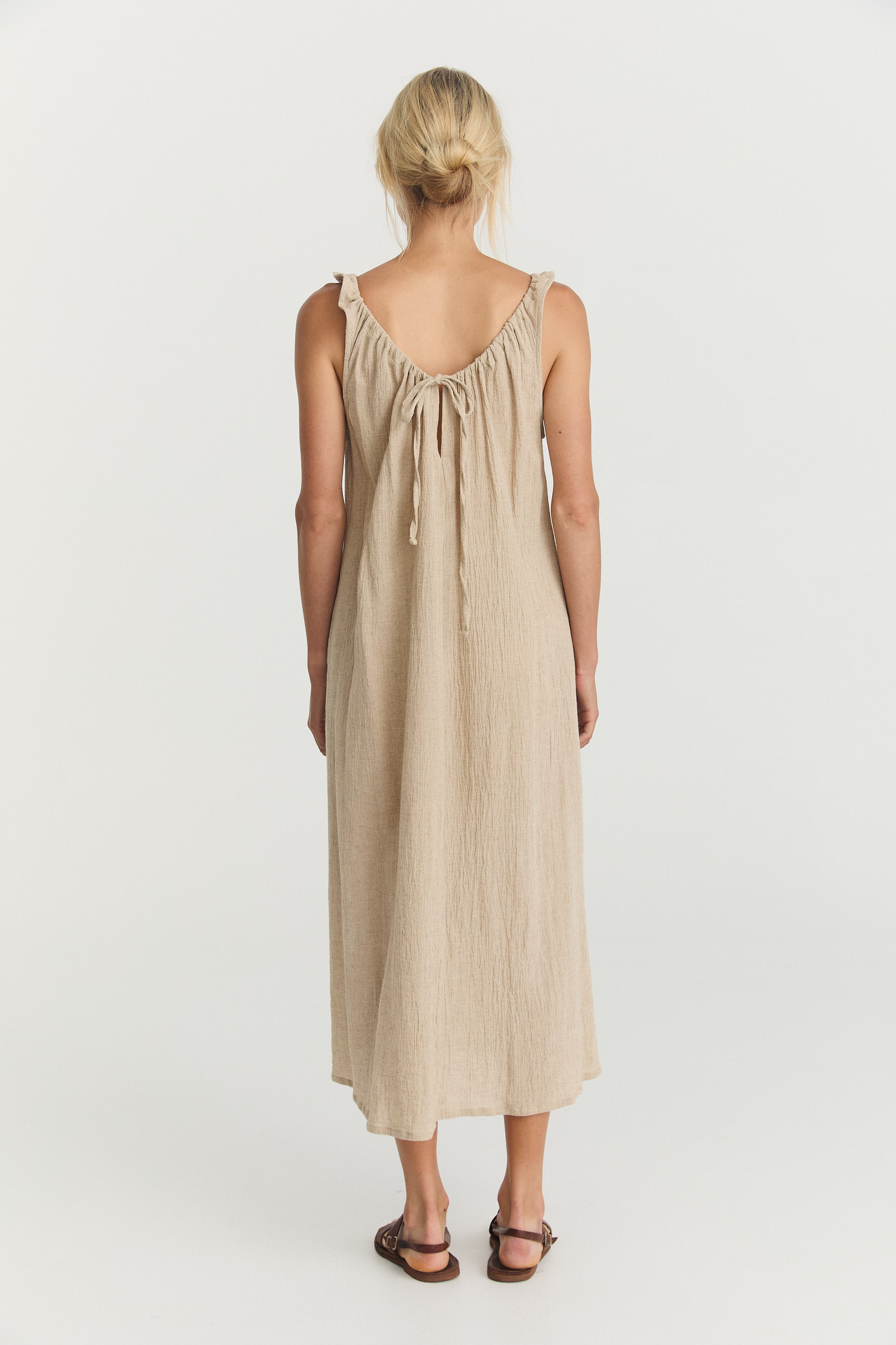 Bridget Midi - Natural Crinkle image 9