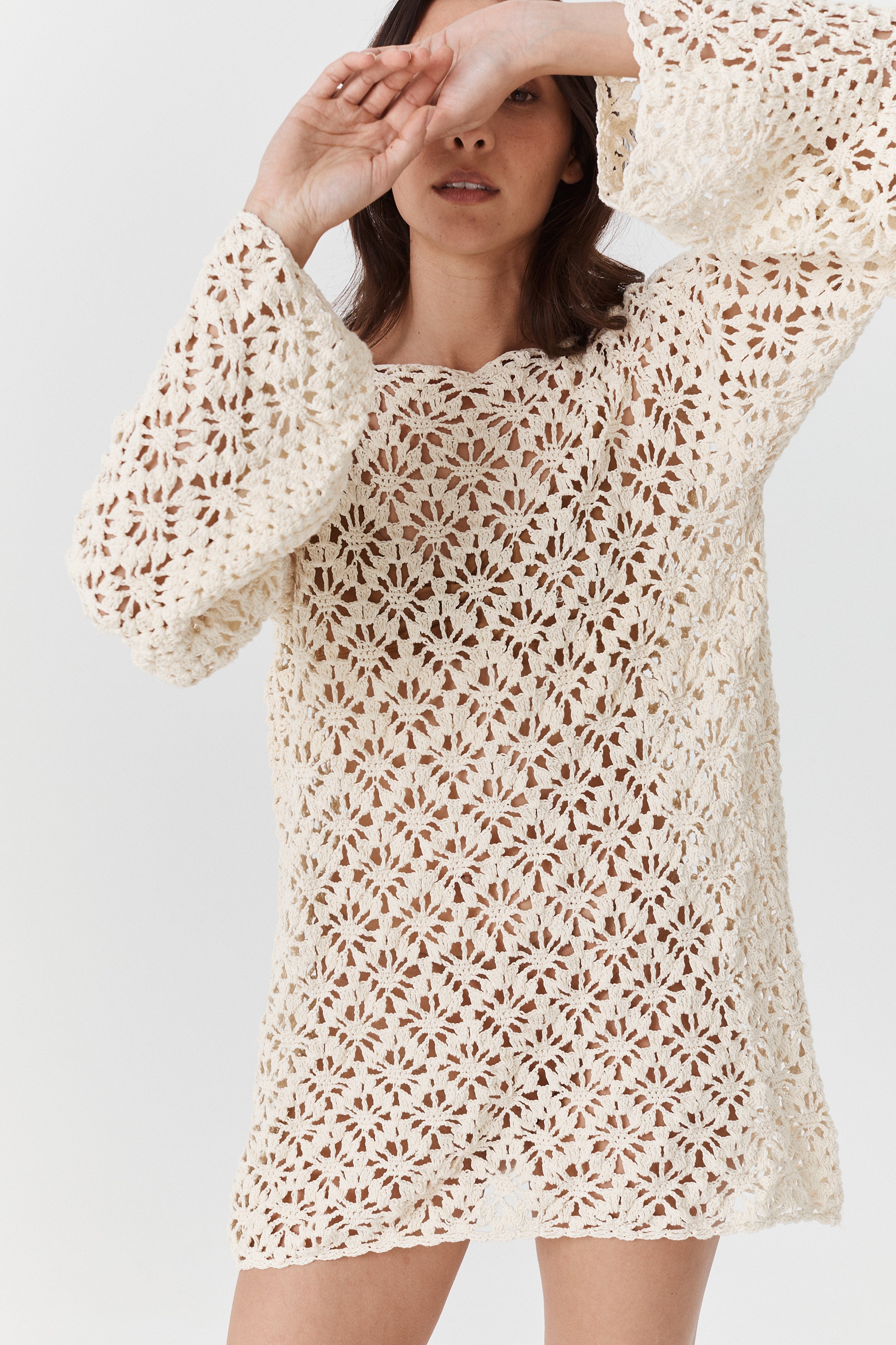 Heloise Crochet - Cream image 1