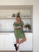 Sadie Smock - Fern Hemp image 0