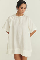 Noa Shift Dress - Soft Washed Linen image 6