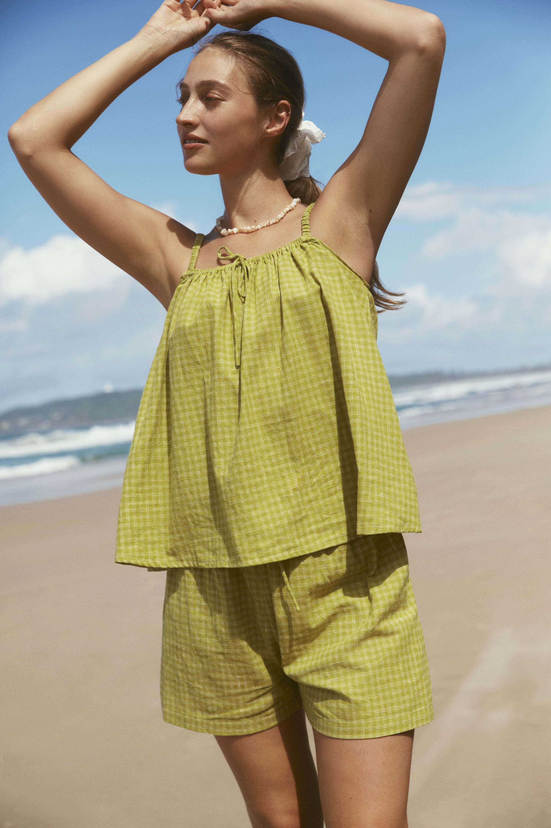 Nash Top - Elm Hemp Linen image 7