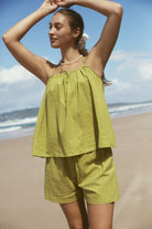 Nash Top - Elm Hemp Linen image 7