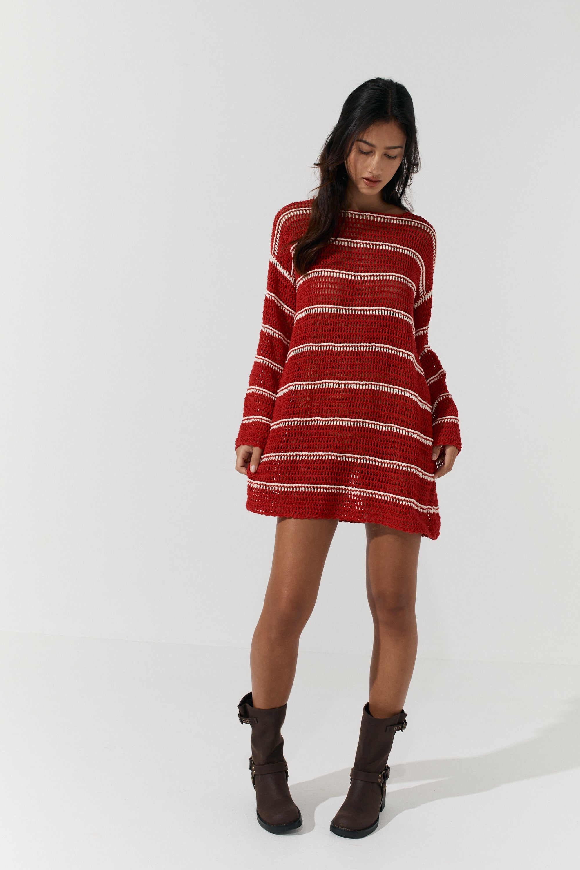 Fifi Crochet - Scarlet image 6