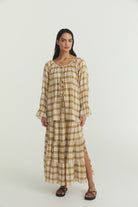 Bette Skirt - Plaid Cotton image 9